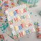 Happy Birthday Foil Wrapping Paper Roll – 17"x32.8ft (46.5 sq.ft) for Birthday, Baby Shower & Party
